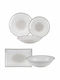 Oriana Ferelli Gray Porcelain Dinnerware Set 20pcs