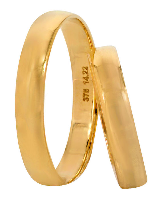 Tasoulis Jewellery Collection Σετ Βέρες από Χρυσό 14Κ