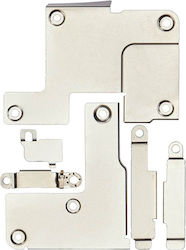 Clappio Metal Parts Kit Supports Internal Plates Iphone 16 Pro Silver
