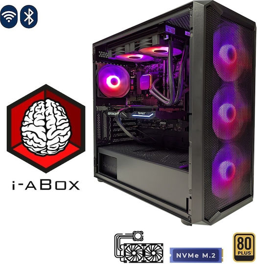 i-aBox Entry lvl v6 Pro Max Gaming Desktop PC (Ryzen 7-8700F/32GB DDR5/2TB SSD/GeForce RTX 5060 Ti/W11 Home)