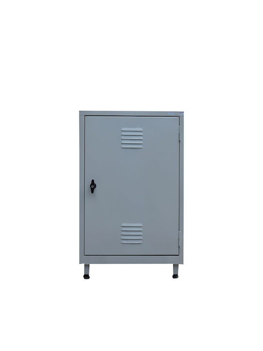 Dulap Metalic Unică Foaie Galvanizat cu Posibilitate de Blocare 100x50x40 cm