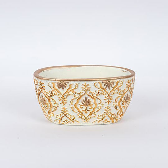 Planter Concrete Beige 22x13x11cm.