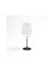 Domumart Set de pahare pentru Vin Alb din Cristal în Culoarea Violet Cu picior 350ml 6buc