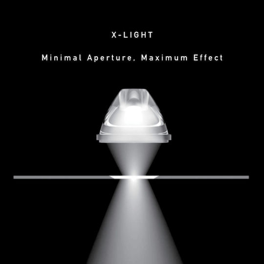Zambelis Lights LED Alb Cald Spot în Culoare Alb