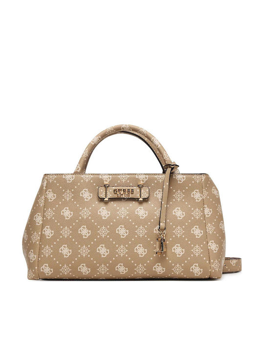 Guess Logo Γυναικεία Τσάντα από Συνθετικό Δέρμα