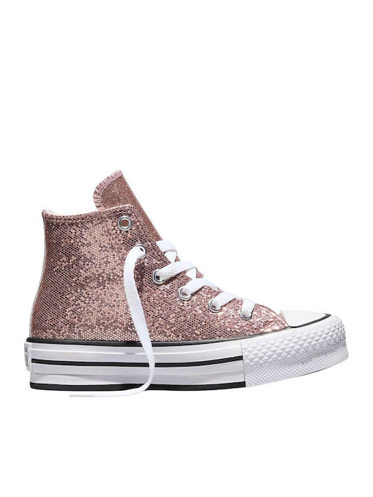 Chuck Taylor All Star Παιδικά Sneakers High Ροζ