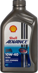 Shell Advance 4T Ultra Öl 10W-40 1 Liter Shell Advance 4T Ultra Öl 10W-40 1 Liter