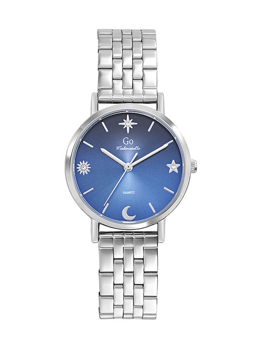 GO Mademoiselle Women's Watch with Silver Metal Bracelet