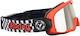 Motocross-Schutzbrille Roadster Rot ByCity