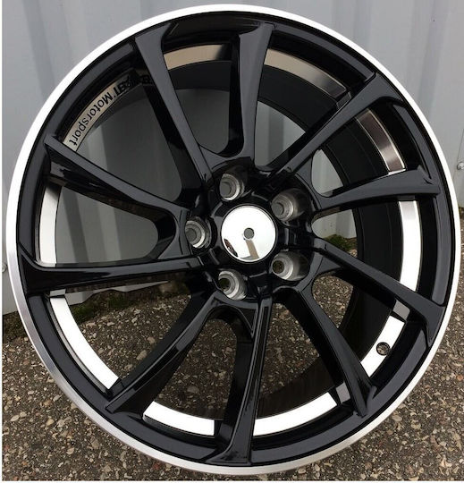 Audi Style 1135 8.5x19 5x112 Et35 Black Glossy Lip
