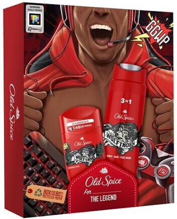 Old Spice Wolfthorn Комплект за грижа за кожата за Почистване на тялото 2бр