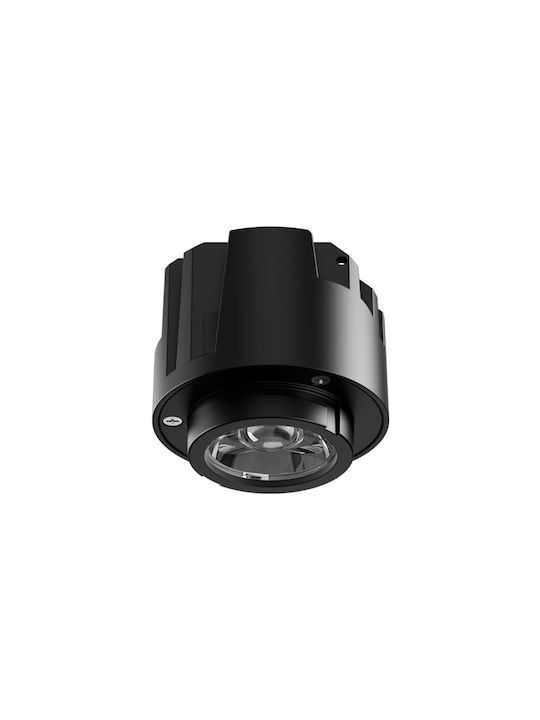 Zambelis Lights LED Θερμό Λευκό Σποτ σε Μαύρο Χρώμα
