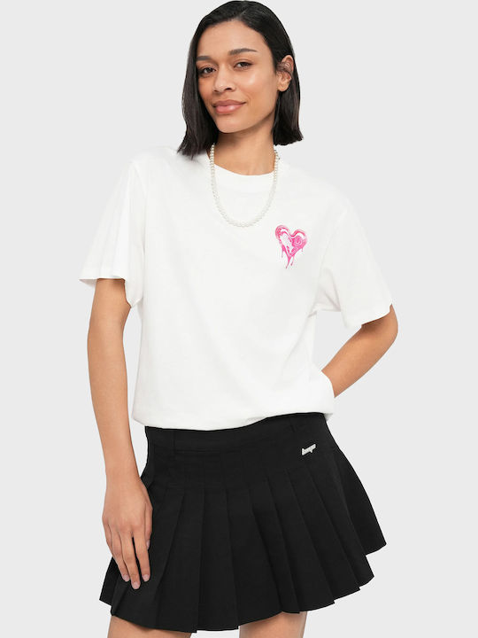 Logo Γυναικείο T-shirt White