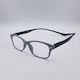 A-vision Lesebrille +4.00 mit Magnet in Gray Fa...
