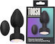 Toosh Anal Plug with Vibration Black