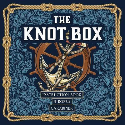 The Knot Box Instruction Book 4 Ropes Carabiner Editors Of Inc.,u.s