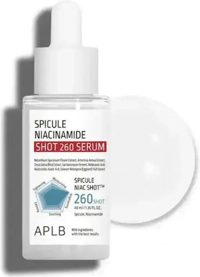 Spicule Niacinamide Shot 260 Moisturizing Serum Face with Niacinamide for Revitalization 40ml