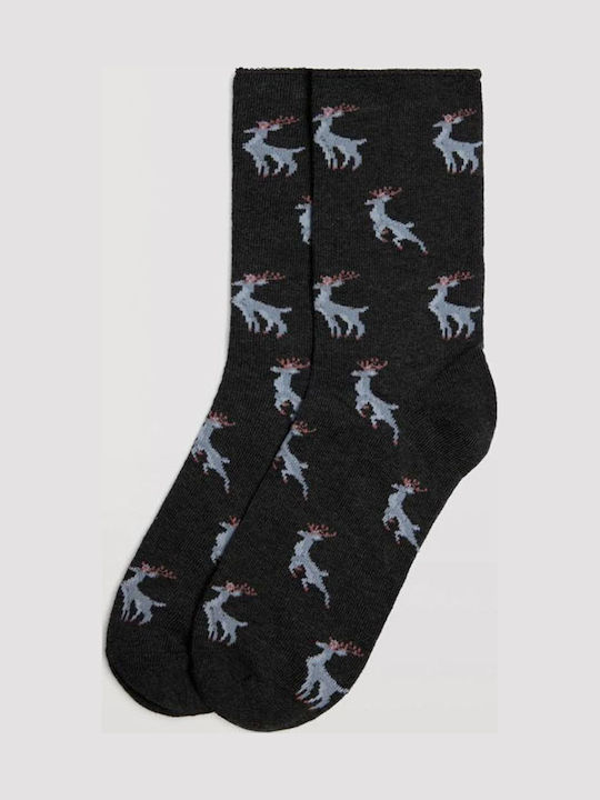 Ysabel Women's Socks Anthracite