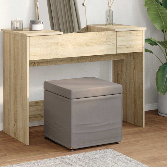 Табуретка За кухня Текстил Taupe 41x41x40бр