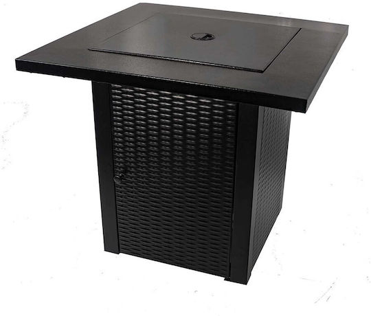 Activa De podea Șemineu pe bioetanol Interior / Exterior Negru