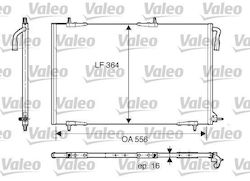 Air Conditioning Condenser Valeo 818000
