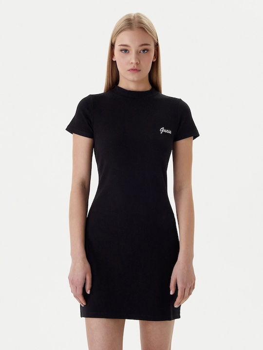 Guess Summer Mini Dress Black V6RK06K8RT2-JBLK | Skroutz.mt