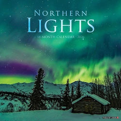 Willow Creek Press Nordlichter Wandmontiertes Tagebuch 2026