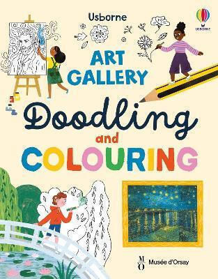 Art Gallery Doodling And Colouring Rosie Dickins