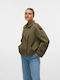 Damen Khaki Trenchcoat