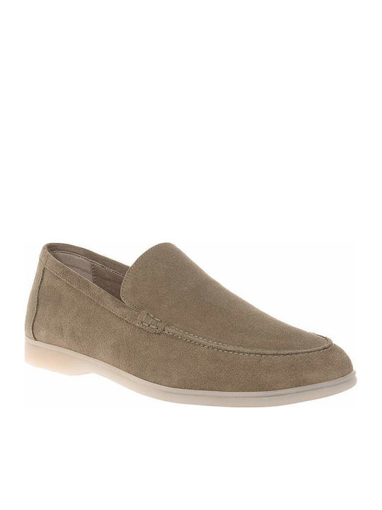 Men's Suede Loafers Brown