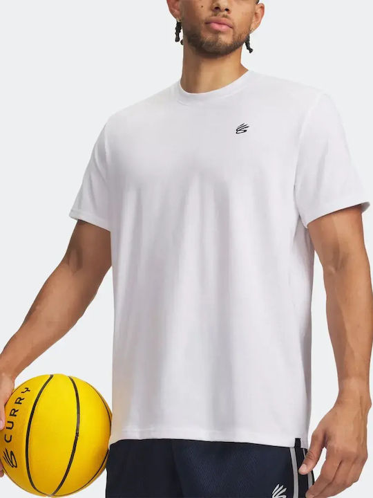 Curry Left Chest Logo T-Shirt White
