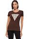 Women's T-shirt Brown