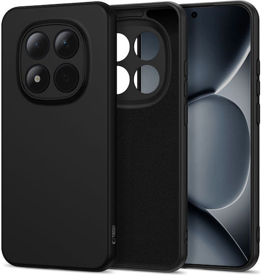Tech-Protect Icon Umschlag Rückseite Silikon Schwarz (Redmi Note 15 Pro 5G)
