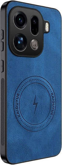 Wanlonfeng Umschlag Rückseite Kunststoff Blau (Oppo Find X9 Pro 5G)