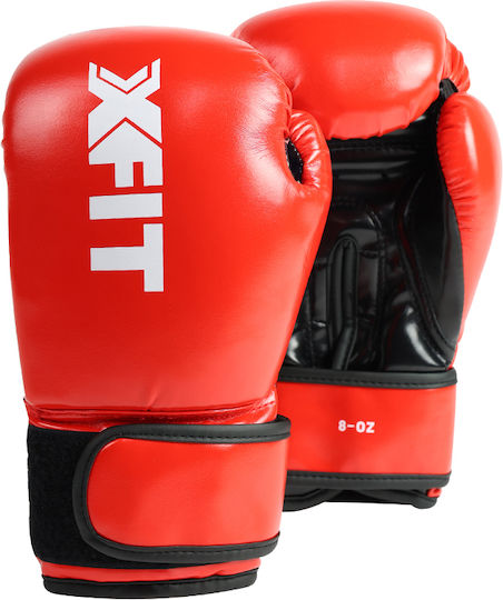 X-FIT Boxhandschuhe für Kampf Rot
