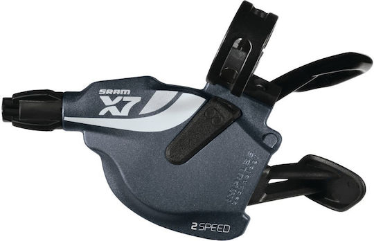 Скоростни Предавки Sram X-7 3 Скорости Вляво Сив