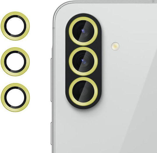 Samsung Galaxy A37 A57 5g Kalebol No Flicker Ultra-thin Individual Camera Lens Tempered Glass Film Gold