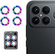 Xiaomi Poco F8 Ultra Enkay Hat-prince 9h Rear Camera Lens Aluminium Alloy Tempered Glass Film Colorful