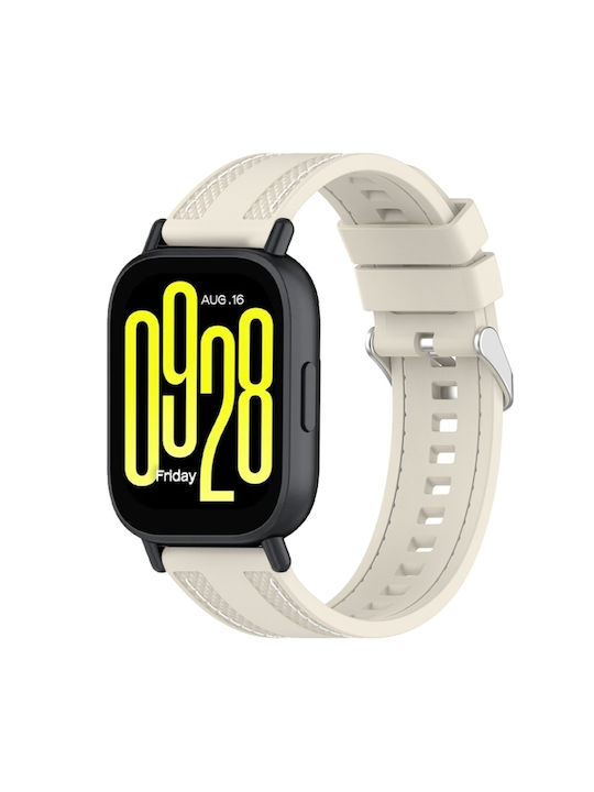 Strap Silicone 22mm Two Side Stitching Xiaomi Redmi Watch 5 Active Watch 5 Lite Starlight