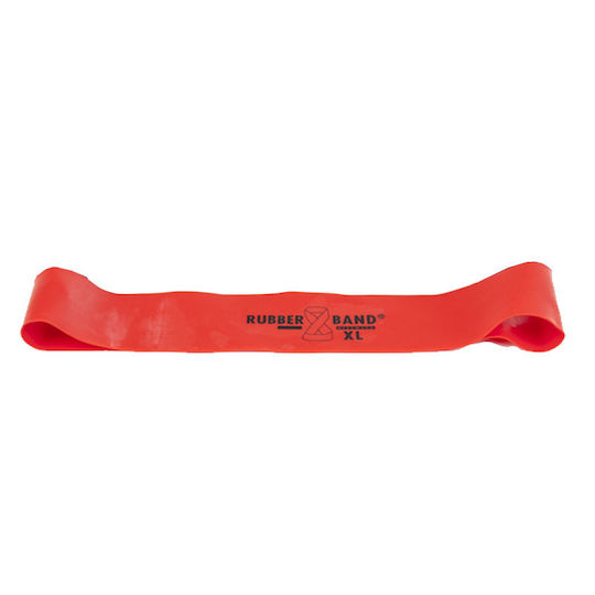 Body Concept Rubberband Xl Гуми За Фитнес Кръгов Спасителен Пояс Труден Червен