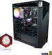 i-aBox Stealth Power v2 Pro Gaming Desktop PC (Ryzen 5-8400F/32GB DDR5/1TB SSD/Radeon RX 7600/W11 Home)