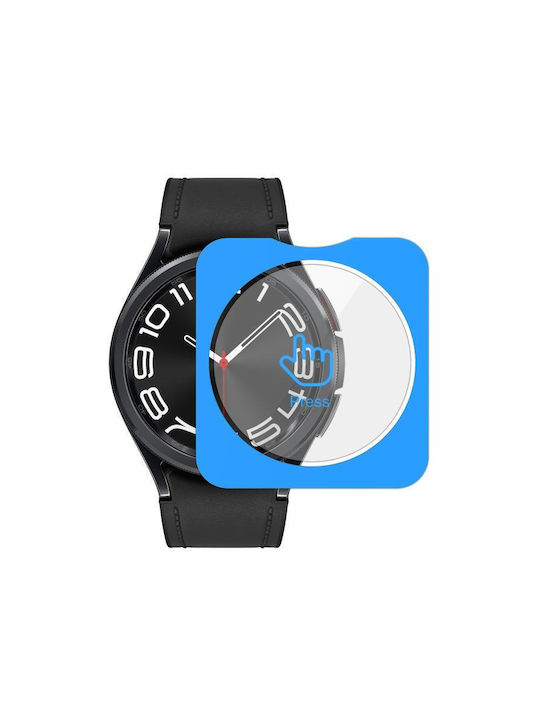 Samsung Galaxy Watch6 Classic 43mm Full-screen Anti-fingerprint Hd Positioning Easy Installation Watch Tempered Glass Film