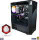 i-aBox Stealth Power v2 Lux Eco Desktop PC (Ryzen 5-5500/16GB DDR4/512GB SSD/Radeon RX 6500 XT/No OS)