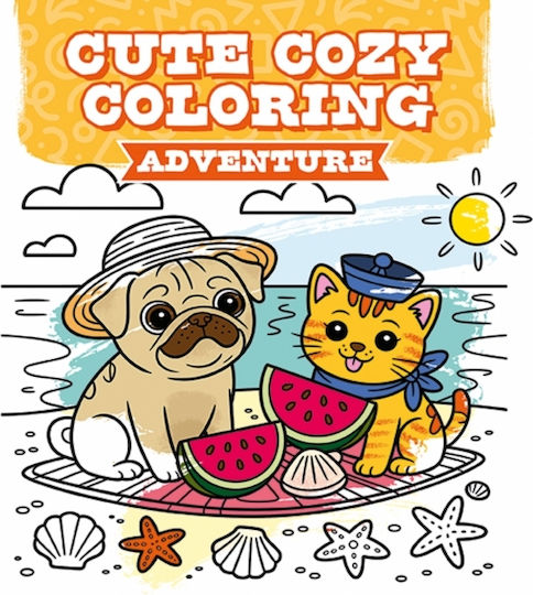 Cute Cozy Coloring Adventure Guild Master Craftsman Publications Ltd