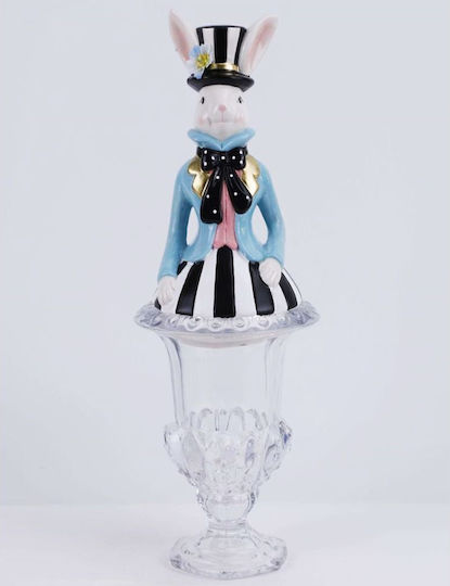 Iliadis Borcan De Prăjituri De Paște Iepuraș Ceramică 42x16x16cm (Diverse Modele/Culori)