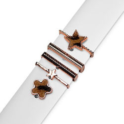 Strap Jewellery Ring + Charm Star Set Leopard Oem Strap Jewellery Ring + Charm Star Set Leopard Oem