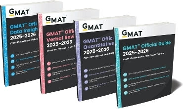 Gmat Official Guide 2025-2026 Bundle Online Question Bank Gmac Graduate Management Admission Council