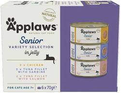 Applaws Υγρή Τροφή 6x70gr Applaws Υγρή Τροφή 6x70gr