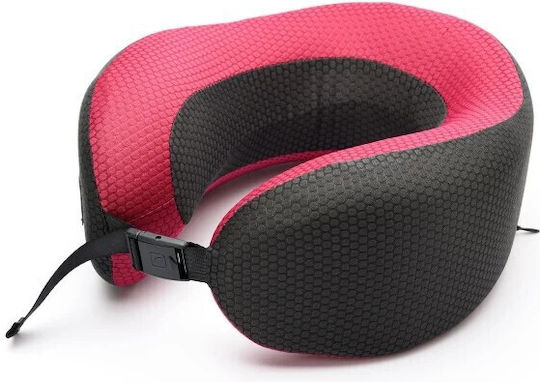 Travel Blue Μαξιλαράκι Ταξιδίου Memory Foam με Θήκη Μεταφοράς Γκρι