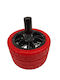 Aschenbecher Rot 10x5.50
